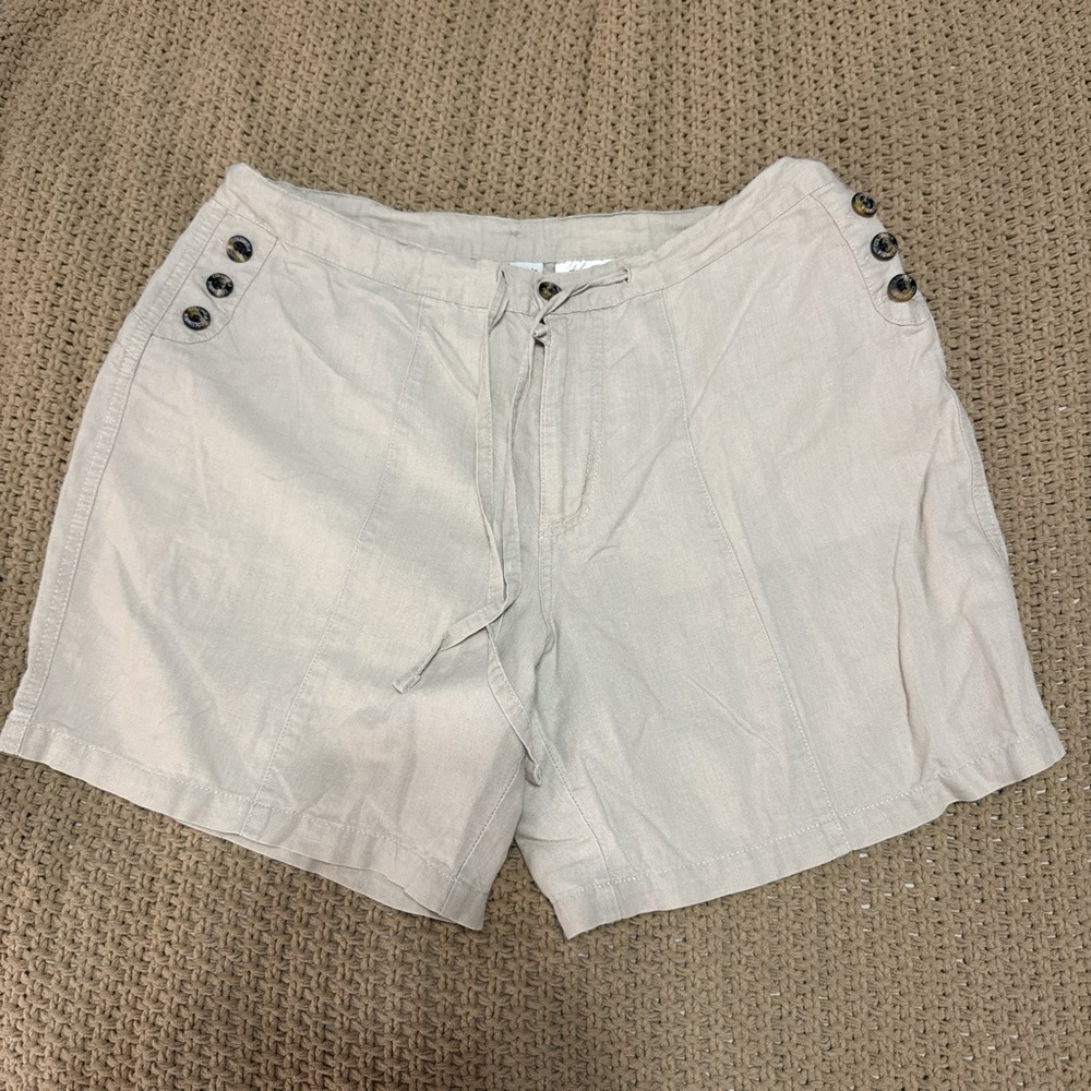 Vintage Columbia Linen Shorts